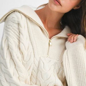 Top Sweater Crema