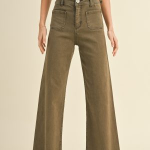 Pantalon con bolsas frente