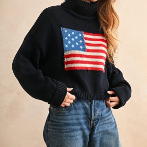 Sweater USA navy