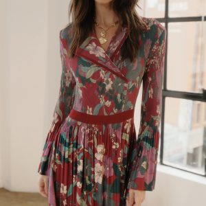 Maxi dress flores colores