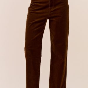 Pantalón corduroy café