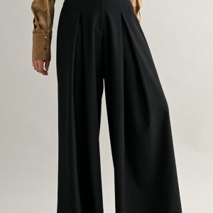 Pantalón negro pinzas