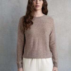 Sweater gris tejido