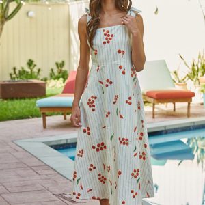 Maxi dress caprese