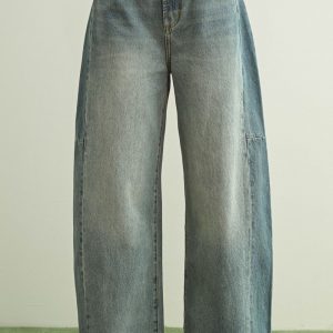 Jeans denim detalles en los lados