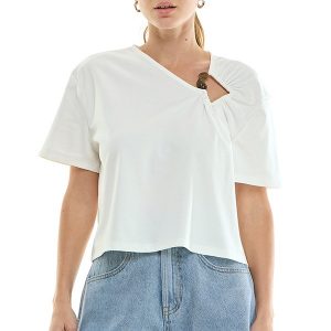 Top shoulder stone white