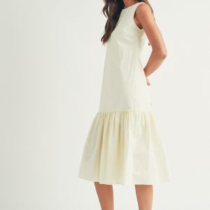 Midi dress ivory