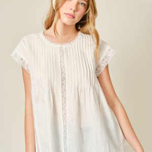 Camisa off white algodón