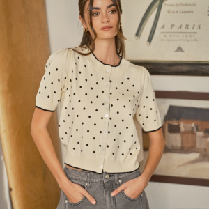 Polka Dot cadigan