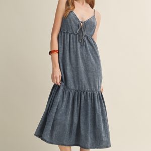 Maxi dress denim