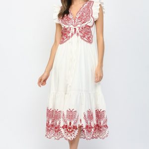 Maxi dress Off white