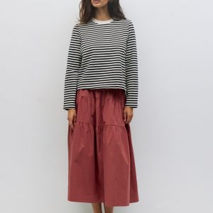 Esme maxi skirt burdundy