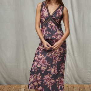 Set flores naranja con negro