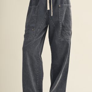 Jeans jareta gris
