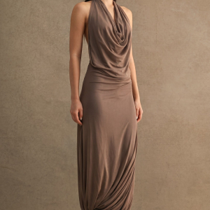 Maxi dress mocha