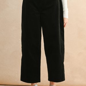 Pantalón pana corduroy negros