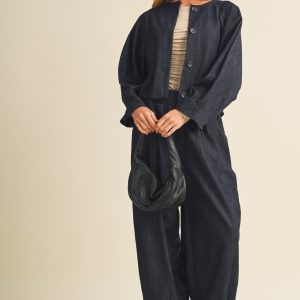 Set indigo pantalon con jacket