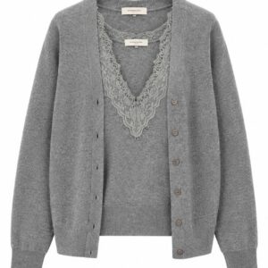 Sweater gris 2 piezas gris