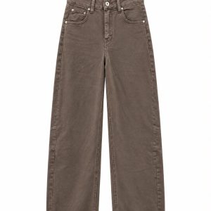 Pantalón café jeans