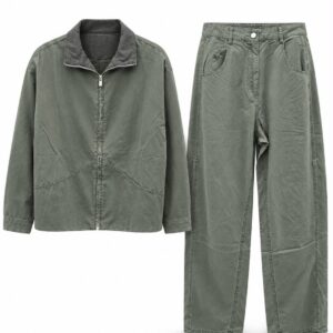 Pantalon corduroy verde