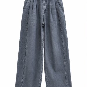 Pantalón gris balloon barrel